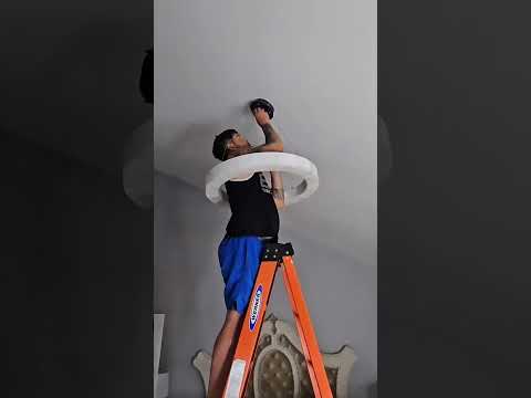 Solmare Alabaster Halo Chandelier 76cm