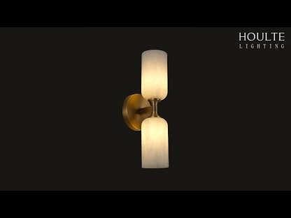 Axis Alabaster Wall Sconce 35cm