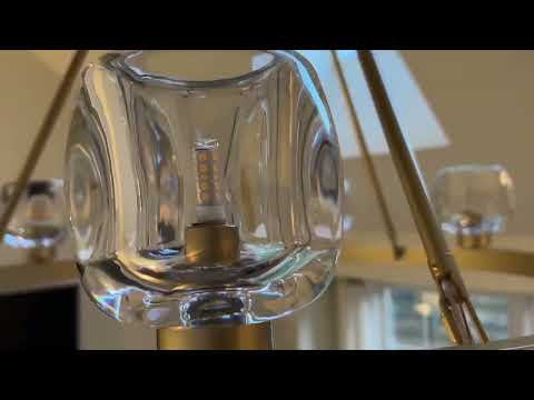 Vellum Rectangular Chandelier 150cm L