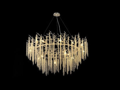 Snow Tree Branch Chandelier 120cm D