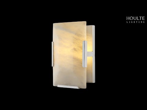 Maris Alabaster Wall Sconce 25cm H