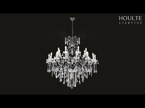 Roco Crystal Classical Round Chandelier 46cm D