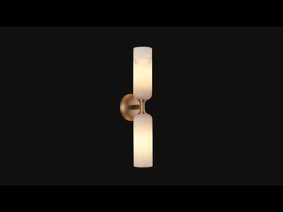 Axis Alabaster Wall Sconce 24cm H