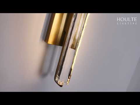 Clara Glow Crystal Double Wall Sconce 48cm