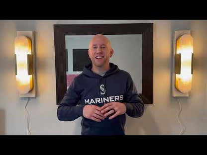 OpalEdge Alabaster Wall Sconce 51cm H