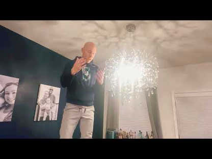 Frostleaf Crystal Grand Cascade Branches Chandelier 61cm D