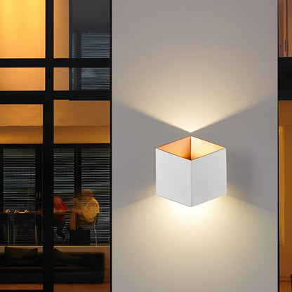 Monolith Square Outdoor Up Down Wall Light