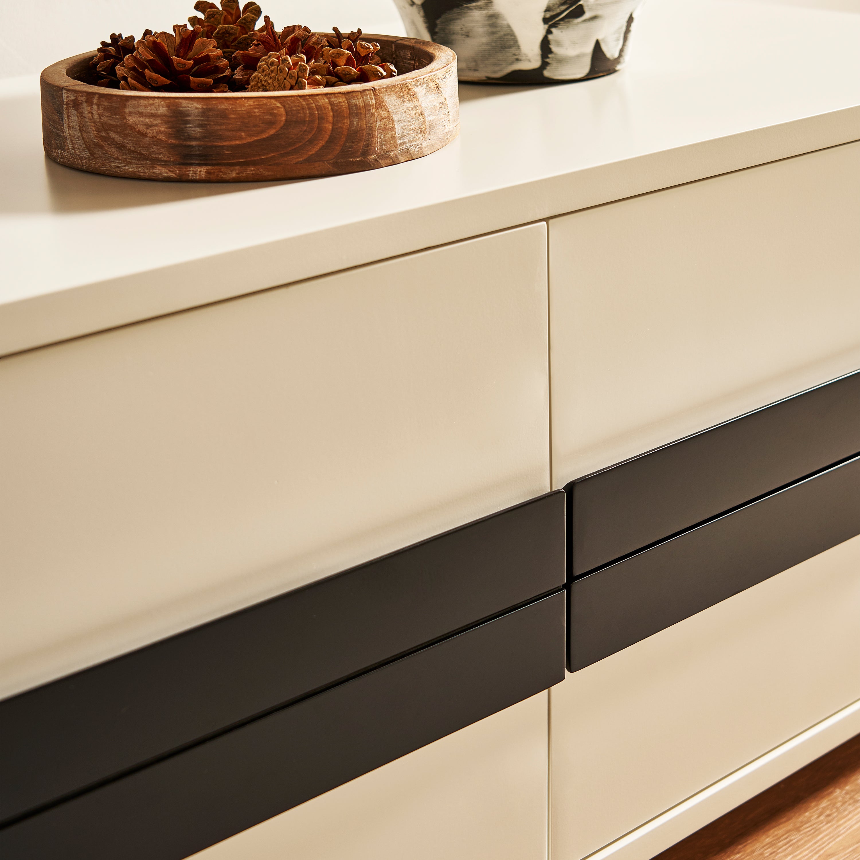 Soren Media Console And Coffee Table Set