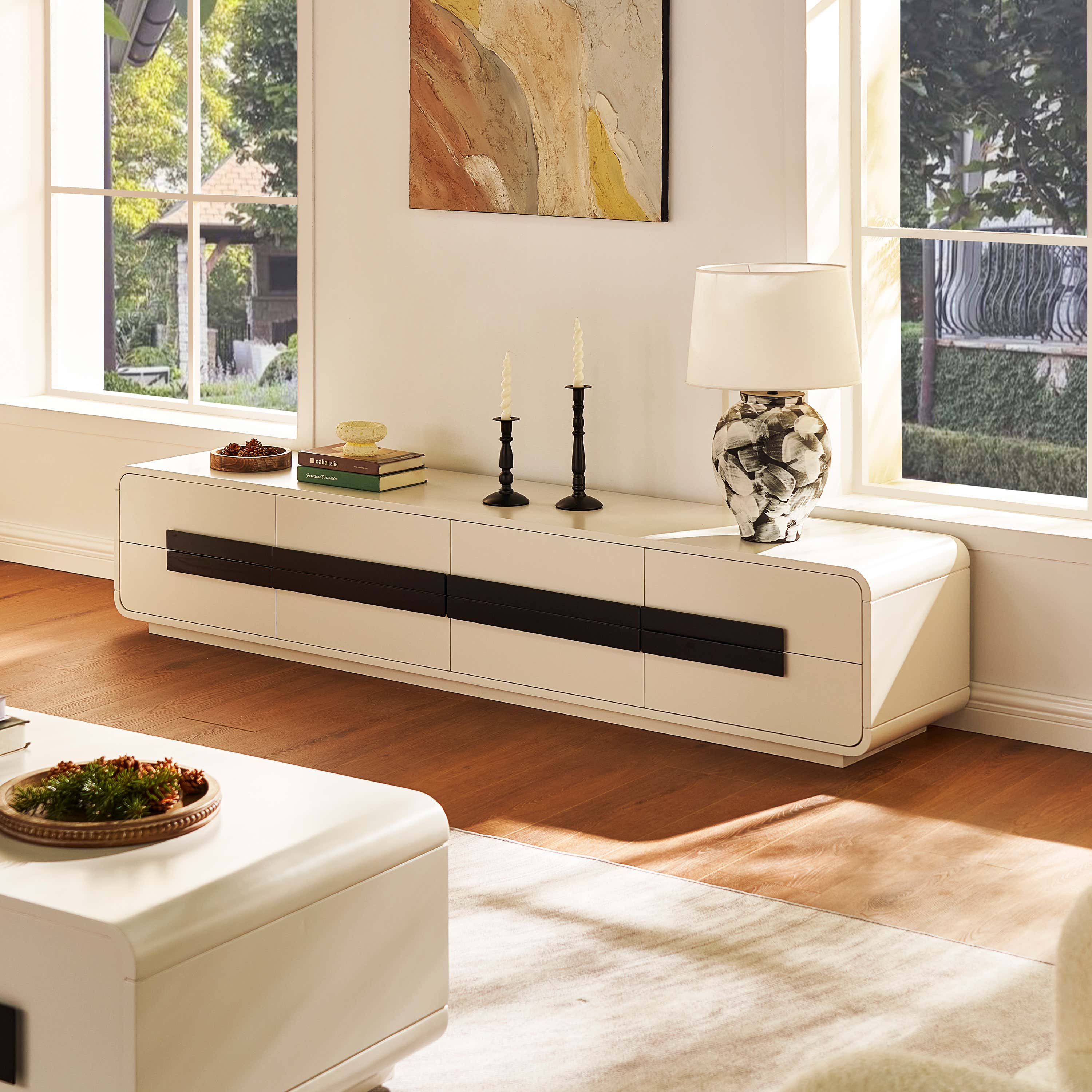 Soren Media Console  80" W