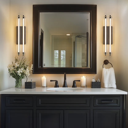 Clara Glow Crystal Double Wall Sconce 48cm