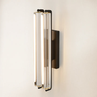 Clara Glow Crystal Double Wall Sconce 48cm