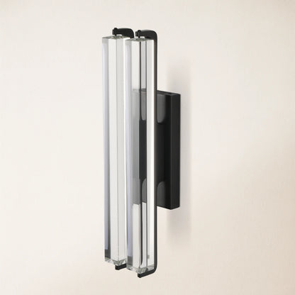 Clara Glow Crystal Double Wall Sconce 48cm