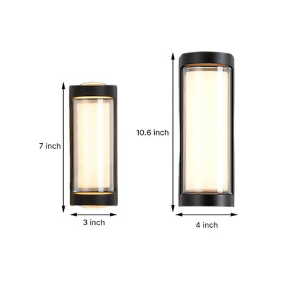 Crystyr Outdoor Up Down Wall Light