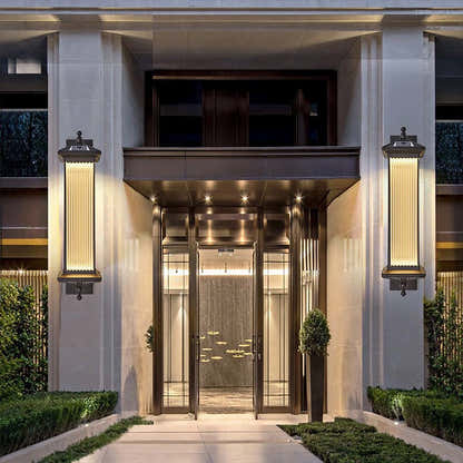 Prismyn IP55 Waterproof Solar Outdoor Wall Light