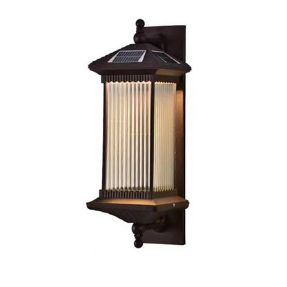 Prismyn IP55 Waterproof Solar Outdoor Wall Light