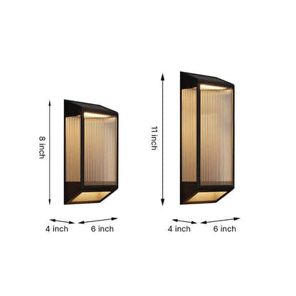 Lumishield Vertical Acrylic Outdoor Wall Light