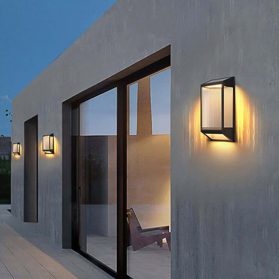Lumishield Vertical Acrylic Outdoor Wall Light
