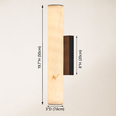 Sylvia Palladian Resin Wall Sconce 20"H size-image 