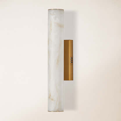 Sylvia Palladian Alabaster Wall Sconce 50cm H