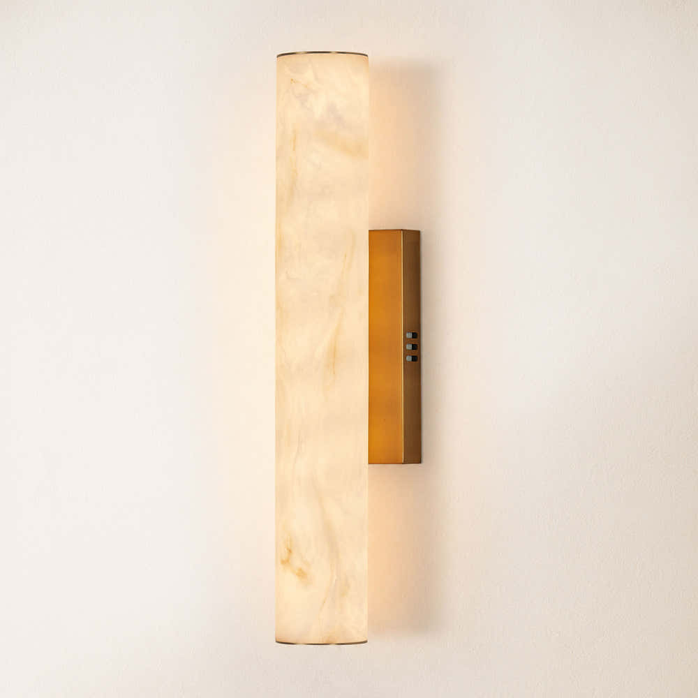 Sylvia Palladian Resin Wall Sconce 20"H #Finish_Gold