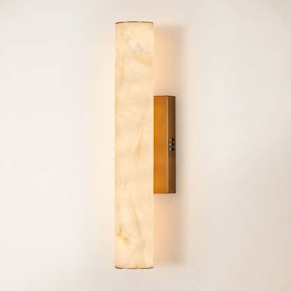 Sylvia Palladian Alabaster Wall Sconce 50cm H