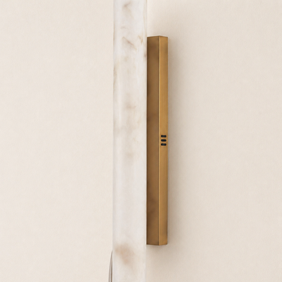Sylvia Palladian Resin Wall Sconce 36"H 