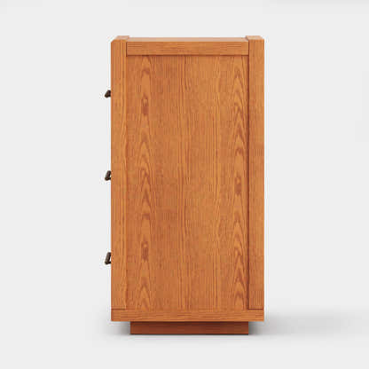 Alvar 32″ Oak 3-Drawer Chest