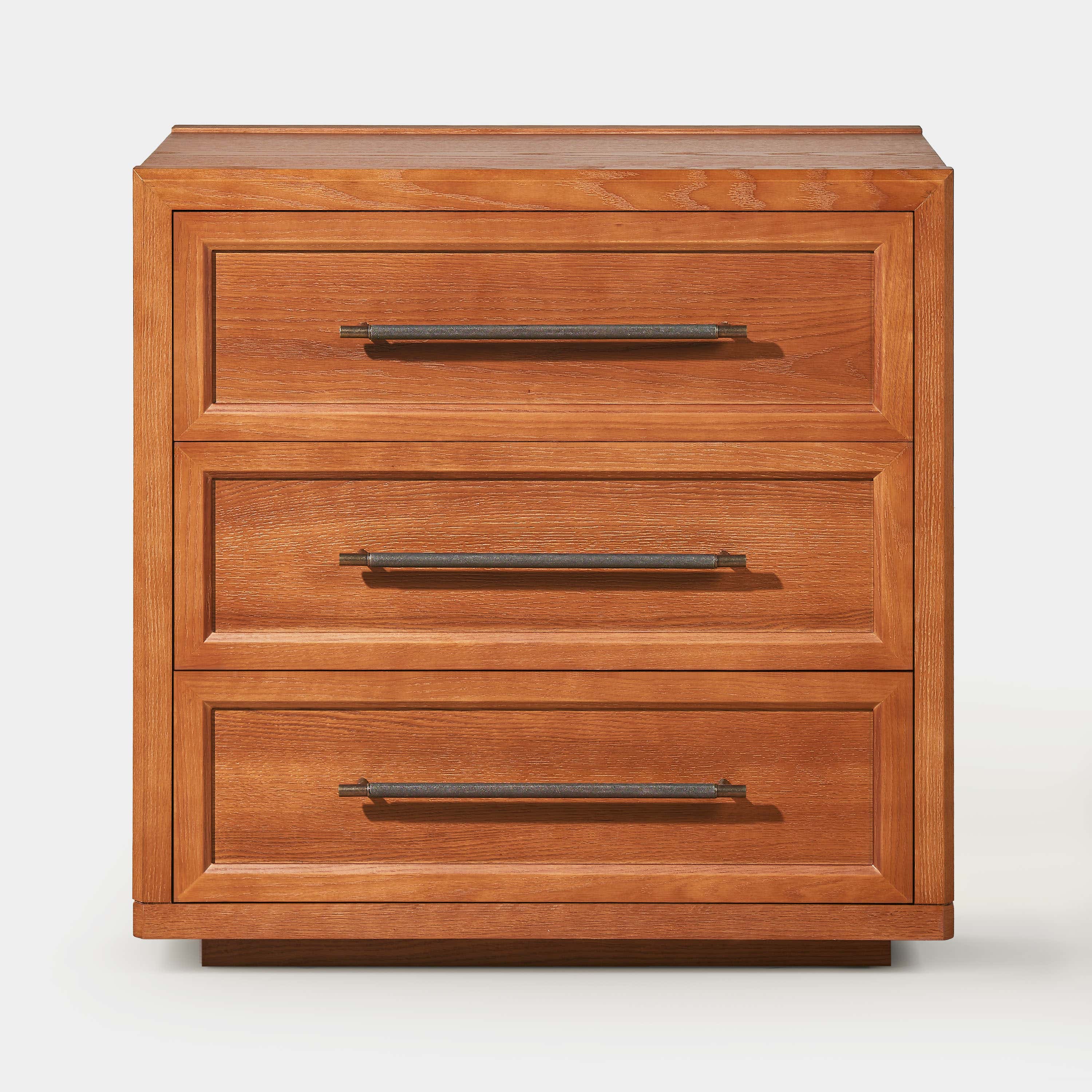 Alvar 95″ Oak 9-Drawer Chest(Set of 3)