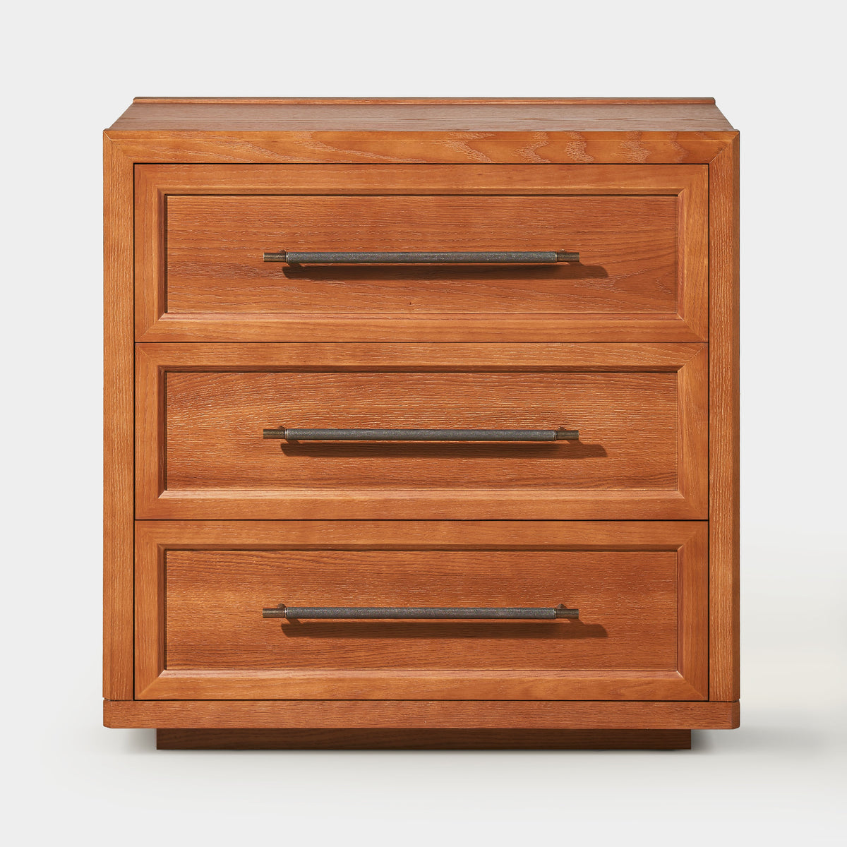 Alvar 91″ Oak 9-Drawer Chest(Set of 3)