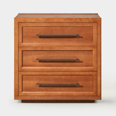 Alvar 91″ Oak 9-Drawer Chest(Set of 3)