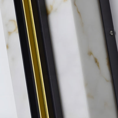 Voidray Resin Marble Shade Outdoor Wall Light