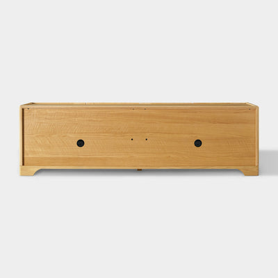 Aurora Oak Coffee Table and Media Console Set