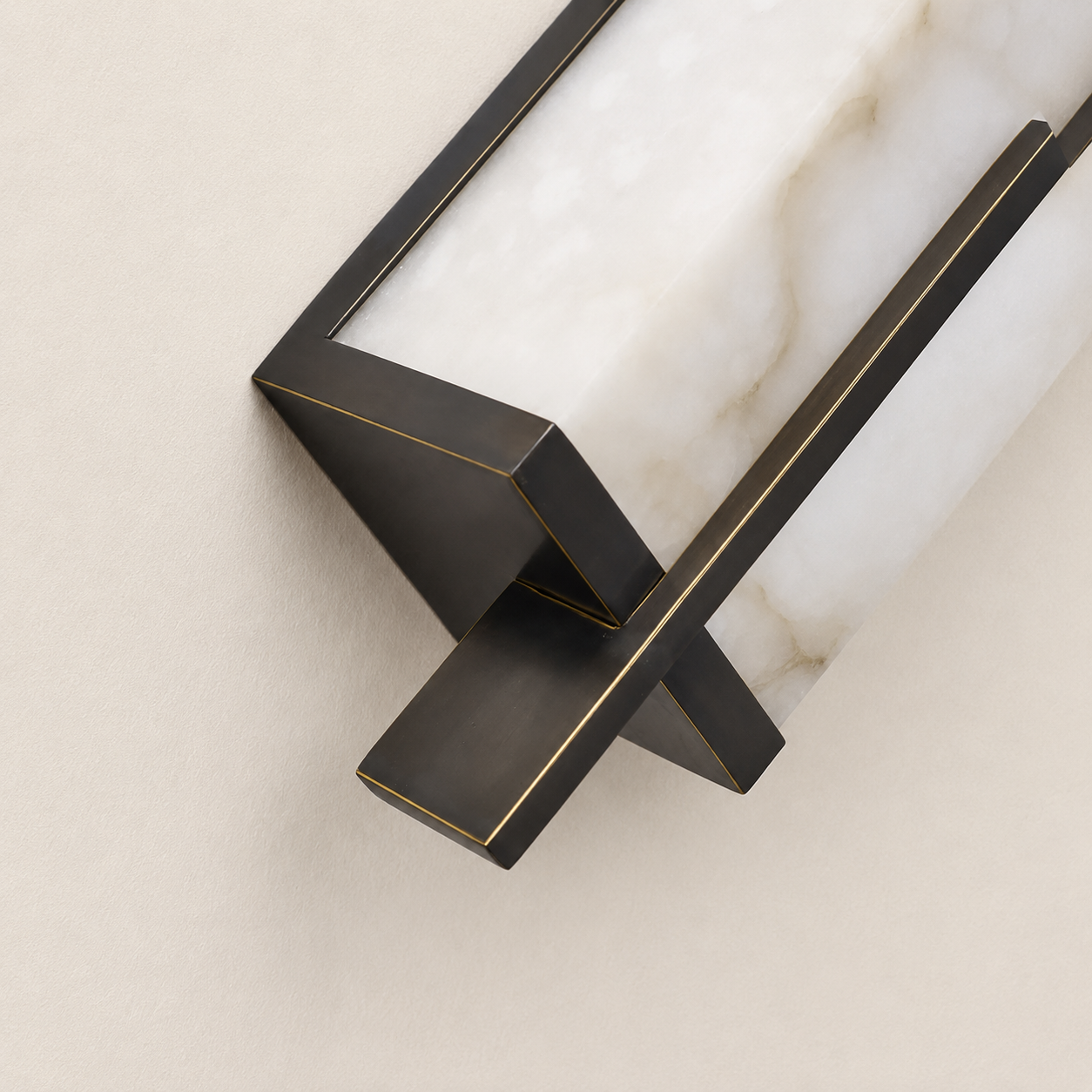 Vespera Alabaster Linear Wall Sconce