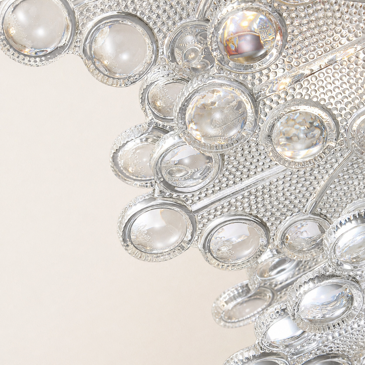 Veliora Layered Glass Chandelier