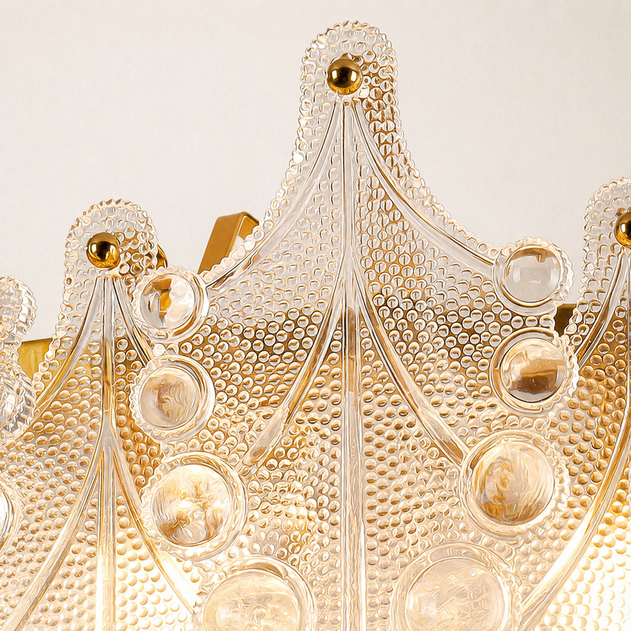 Veliora Layered Glass Chandelier