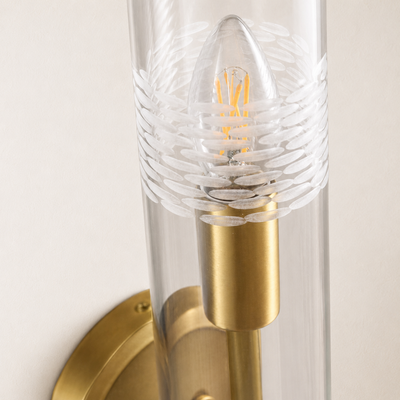 Aureline Glass Wall Sconce