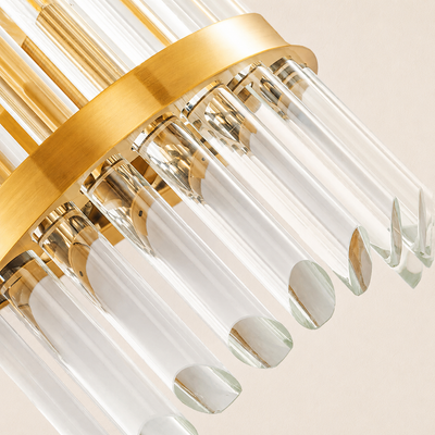 Oryana Crystal Icicle Wall Sconce 8.3"